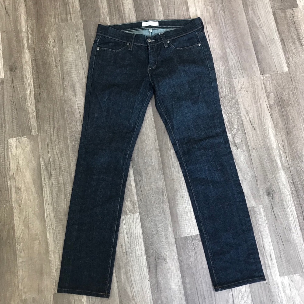Hudson straight leg jeans dark wash size 27